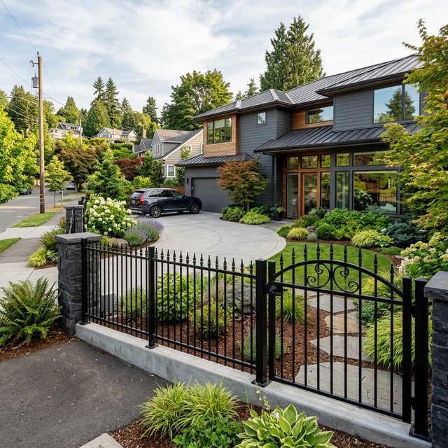 Metal Fence Installation Banner